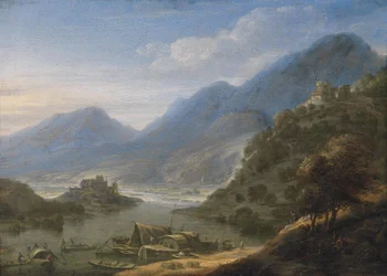 Idealized Rhineland Landscape